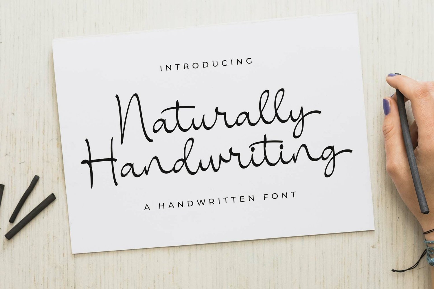 Naturally Handwriting – Fontbloom